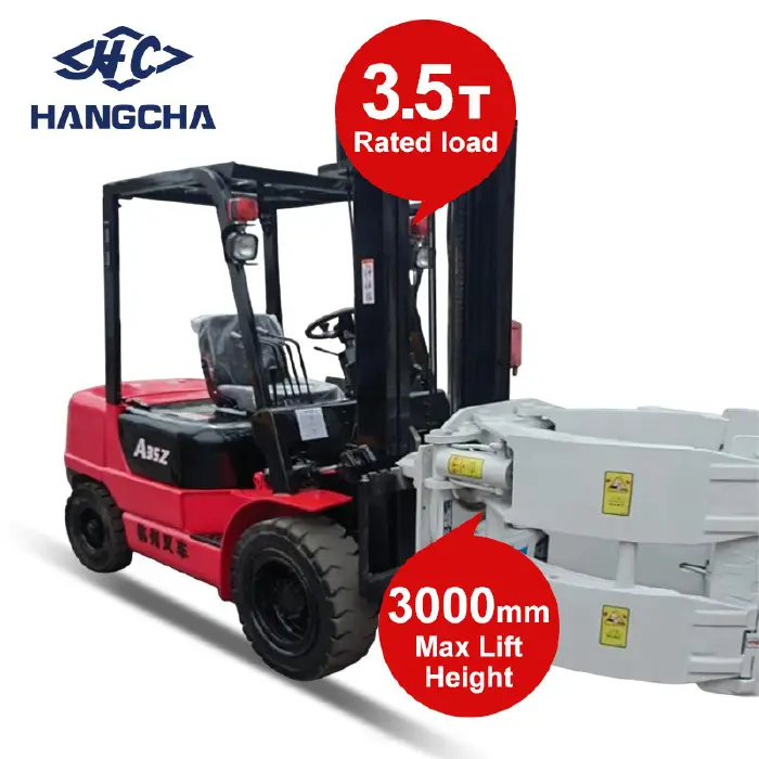 D-FORKLIFT(WITH PAPER ROLL CLAMP)-3.5T
