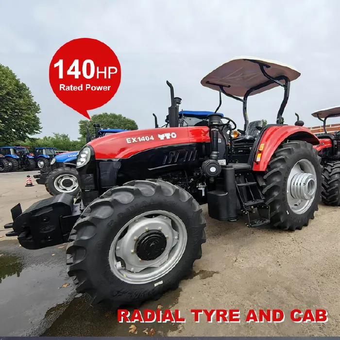 FOUR WHEELED TRACTOR-YTO-EX1404 WITH CAB