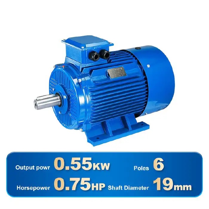 THREE PHASE INDUCTION MOTOR-Y2-80M2-6