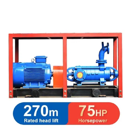 [JW1028] WATER PUMP WITH ENGINE(ELECTRIC MOTOR) AND FRAME-D46-30*9