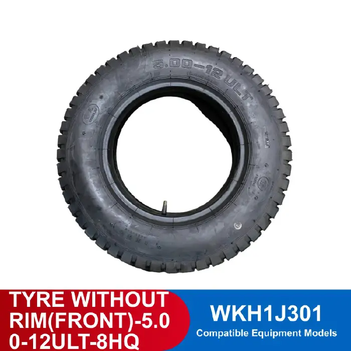 [LT1010] TYRE FOR AGRICULTRURAL THREE WHEELED WORK TRUCK-5.00-12