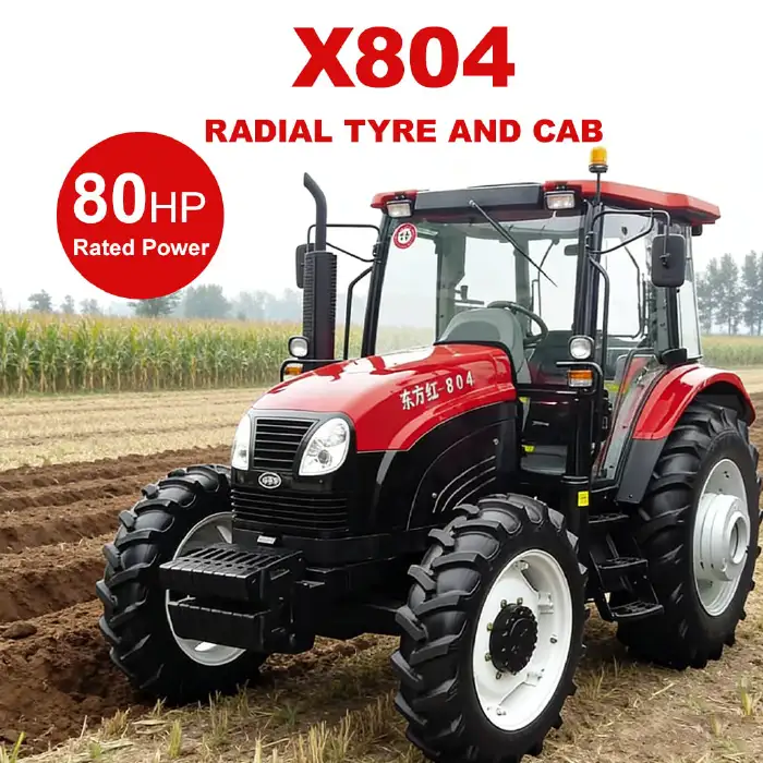 [YTO116] FOUR WHEELED TRACTOR-YTO-X804 WITH CAB